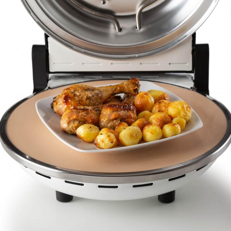 Ariete 0918/00, 1 pizza/pzz, Biela, 32 cm, 400 C, 1200 W, 32 cm