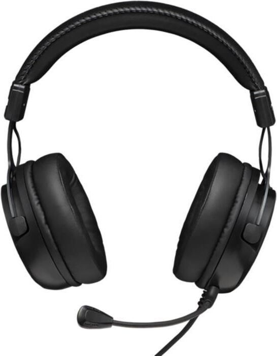 Káblové herné slúchadlá - THE G-LAB - KORP TITANIUM - mikrofón - PC/PS4/Xbox One - čierne