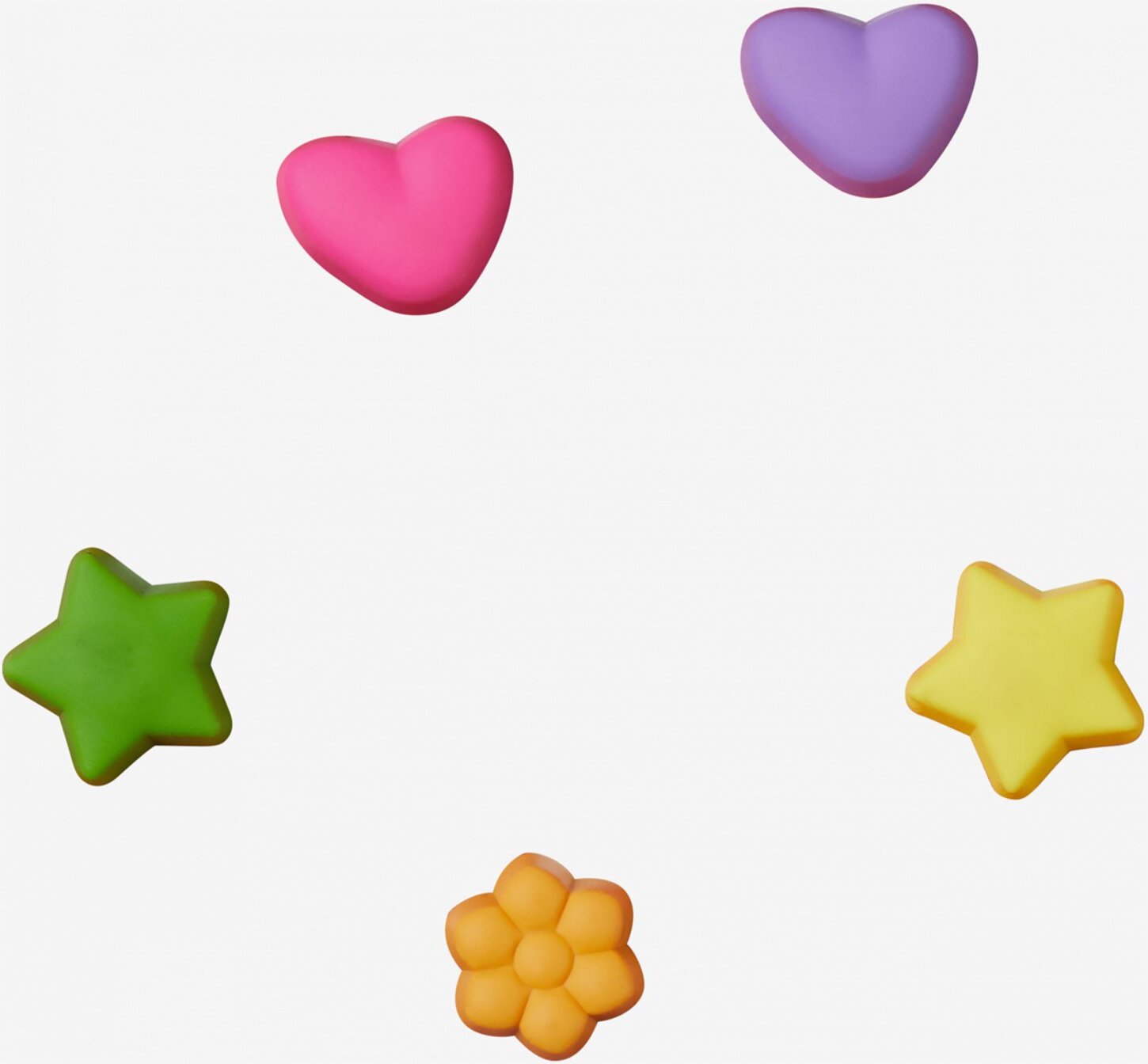 Satz mit fünf Crocs-Schuhverzierungen - UNI