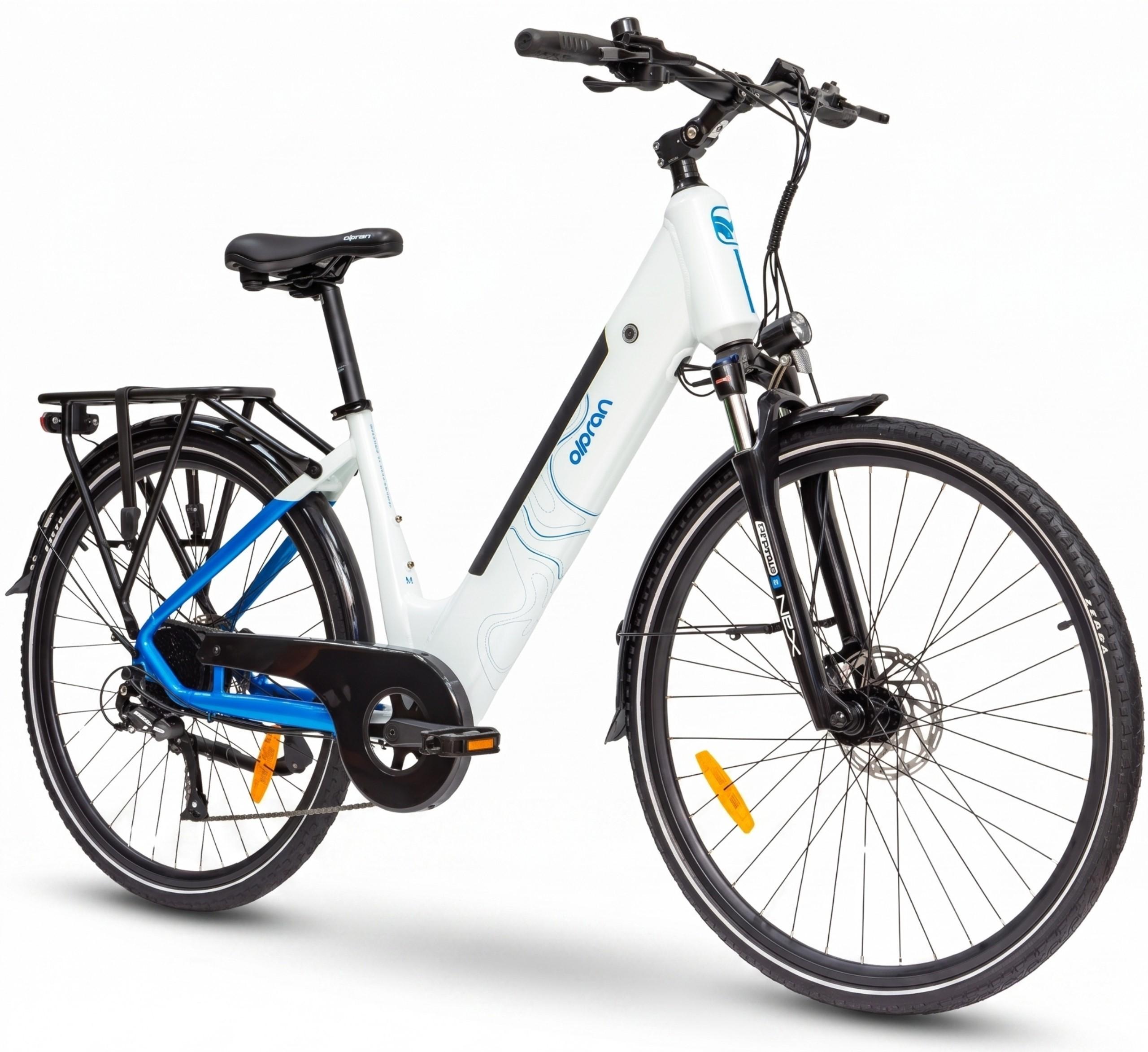 OLPRAN Viola Low E-Citybike 28 Zoll 250W 648Wh bis 150km 9-Gang Tiefeinstieg