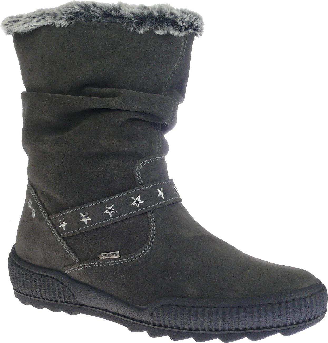 Primigi PLIGT Leder Stiefel Gore-Tex grau EUR 33