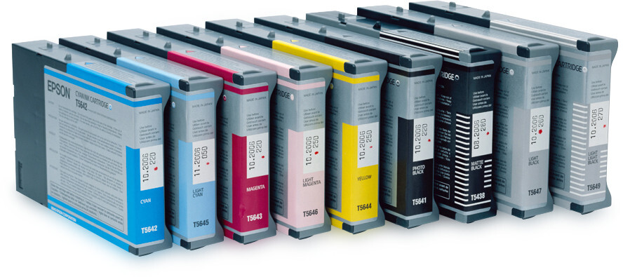 Epson C13T543700 T5437 Atramentová kazeta čierna svetlá, kapacita 110 ml pre farebný korektor 9600 Stylus Pro 4000 4000 C 4 8 8 PS 7600 9600