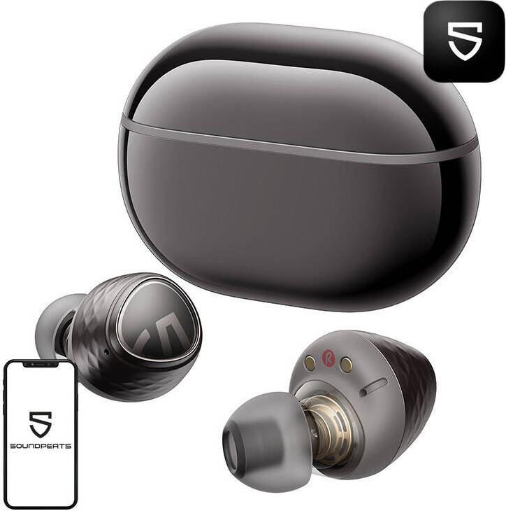 Soundpeats - Engine4 Black - Kopfhörer