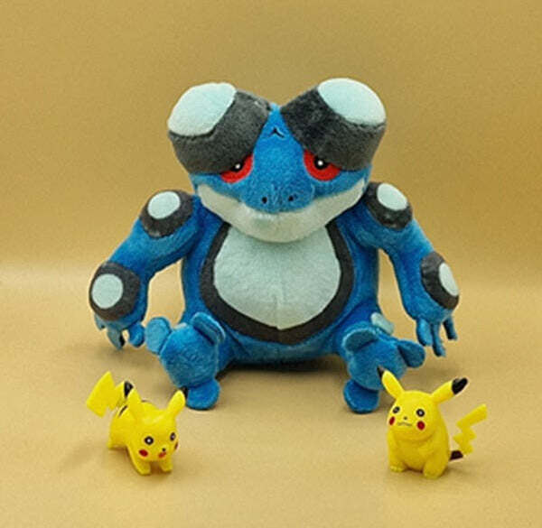 Tinisu Pokemon Branawarz Kuscheltier - 15 cm Plüschtier Seismitoad PC154