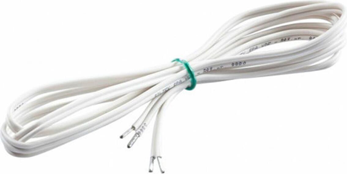 Sentiotec Silikonleitung O-FX-C 2 x 0,5 mm² - Weiß