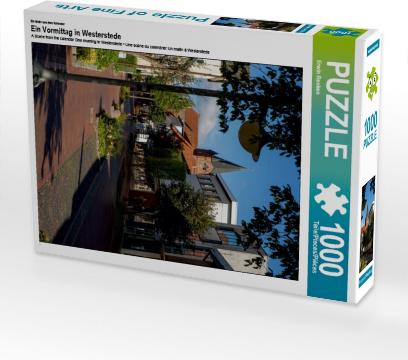 Calvendo Ein Motiv aus dem Kalender Ein Vormittag in Westerstede 1000 Teile Puzzle hoch 480x640mm, Renken Erwin; 7425138