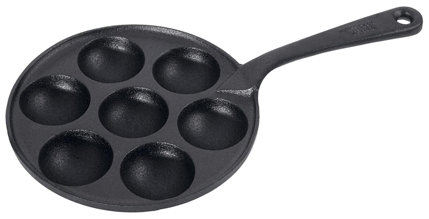 Contacto Förtchenpfanne, auch für Schnecken, Dalken, ganz aus Gusseisen, Ø 21 cm 5767/007