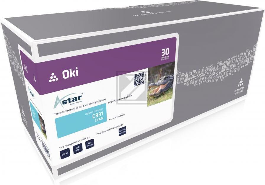 ASTAR AS14831 - 10000 strán - azúrová - 1 kus(y)