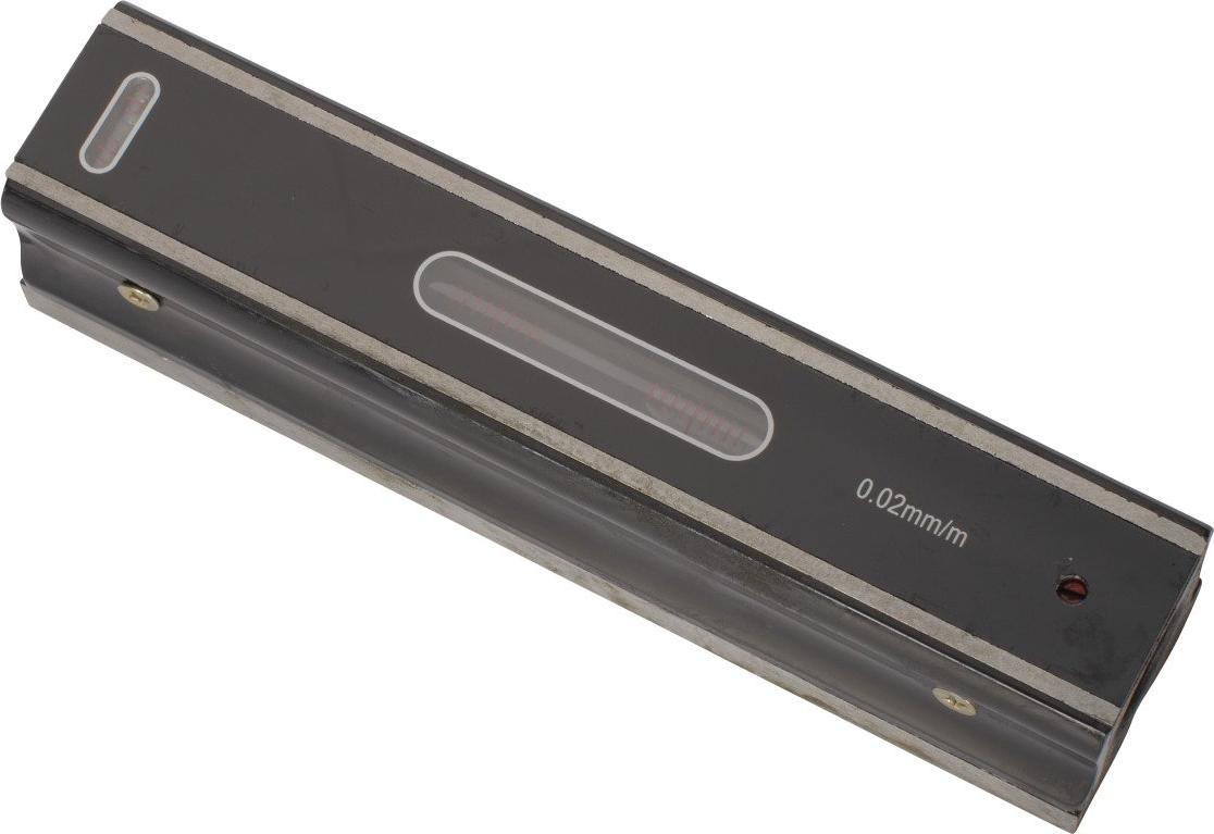 Optimum Maschinen Wasserwaage Genauigkeit 0,02 mm/m, Längs- und Querlibelle 3385064