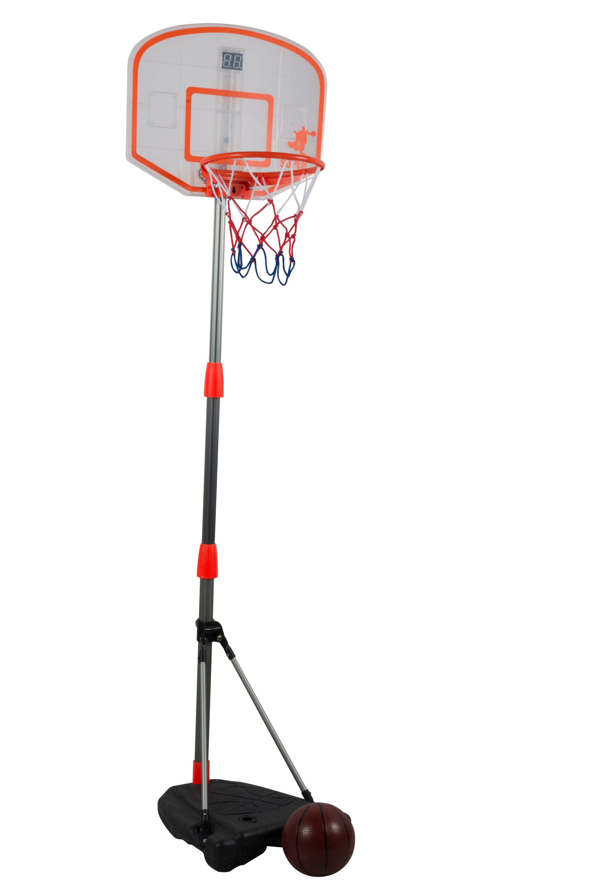 Dunlop Basketballset mit Sound für die Tür Basketballkorb Basketball Ballpumpe 