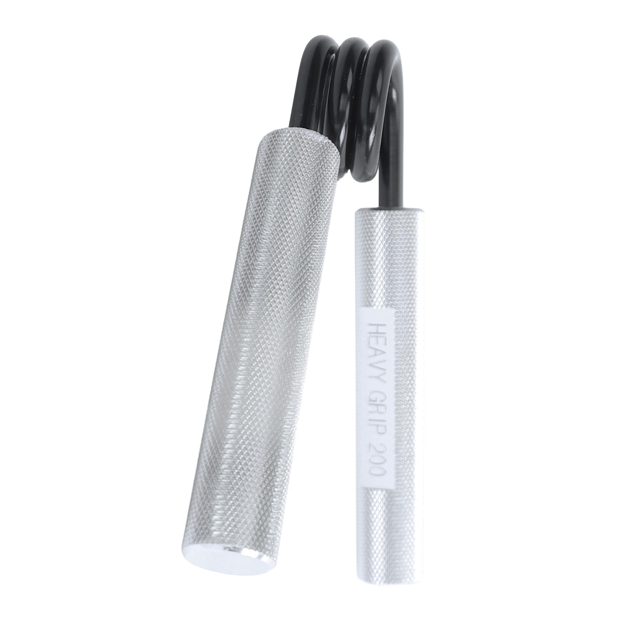 GORILLA SPORTS® Fingerhantel - Widerstand 200 lbs, verchromte Federringe, rutschfest - Handtrainer, Fingertrainer, Unterarmtrainer, Handmuskeltrainer, Griffkraft Trainer 100561-00055-0089