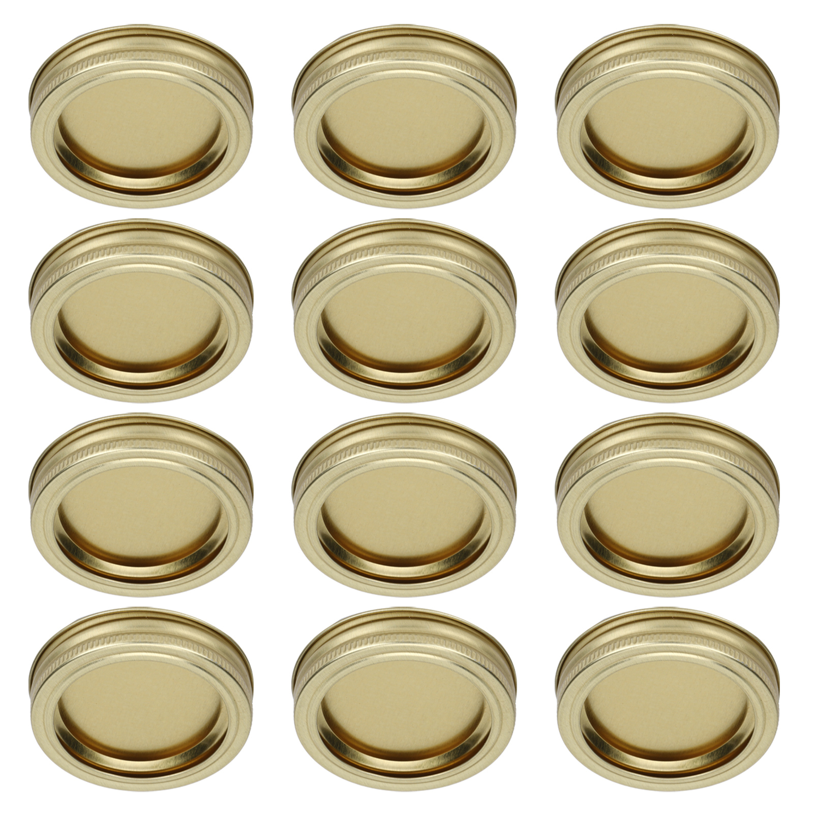 Cocosity Deckel für Einmachgläser,Deckel für Einmachgläser,Deckel für Glasgefäße,geteilter Deckel für Einmachgläser,Deckel für Einmachgläser zur Lagerung