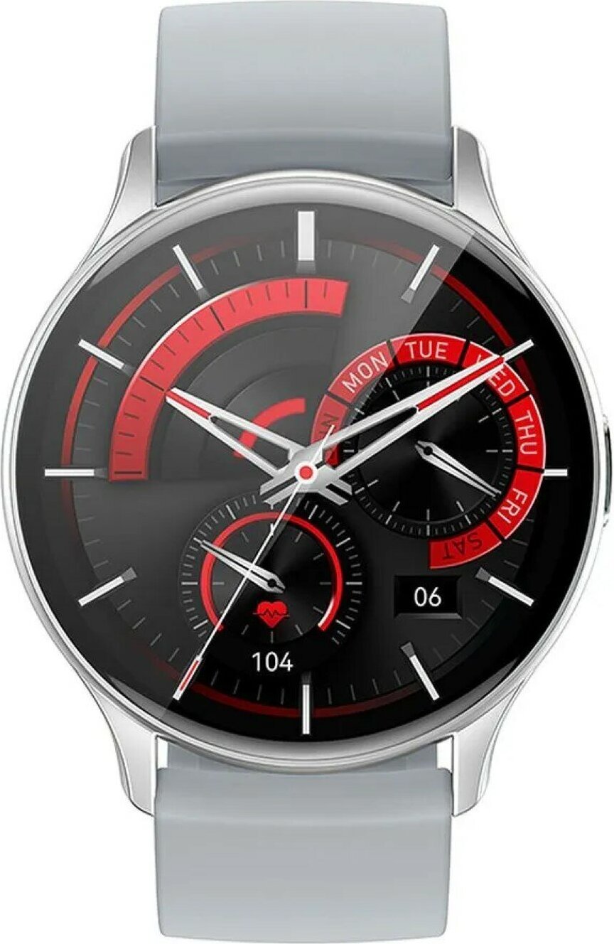 HOCO Smartwatch Amoled Y15 Inteligentné športové hodinky 1,43 palca, dotykový displej, vodotesné strieborné