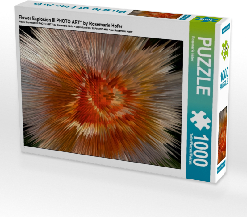 Calvendo Flower Explosion III PHOTO ART° by Rosemarie Hofer 1000 Teile Puzzle hoch 480x640mm, Hofer Rosemarie; 7329437