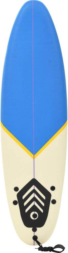 vidaXL Surfbrett 170 cm Blau und Creme 91687