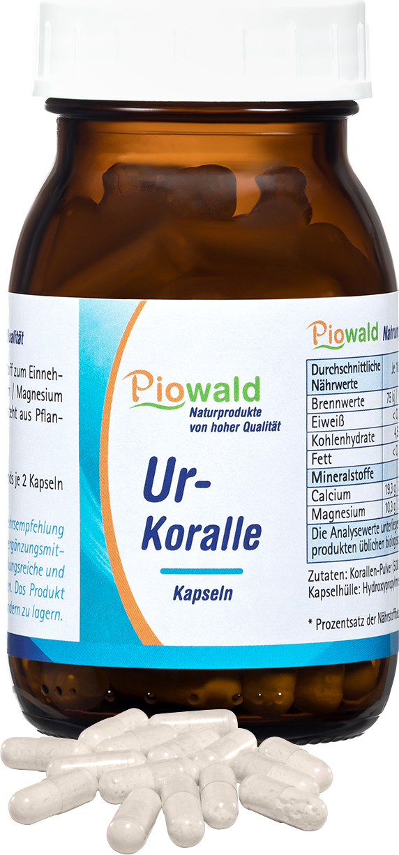 Piowald Ur-Koralle - 100 Vegi Kapseln A-4073