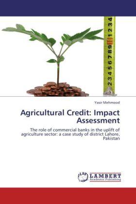 Sonstige Verlage Mehmood, Y: Agricultural Credit: Impact Assessment