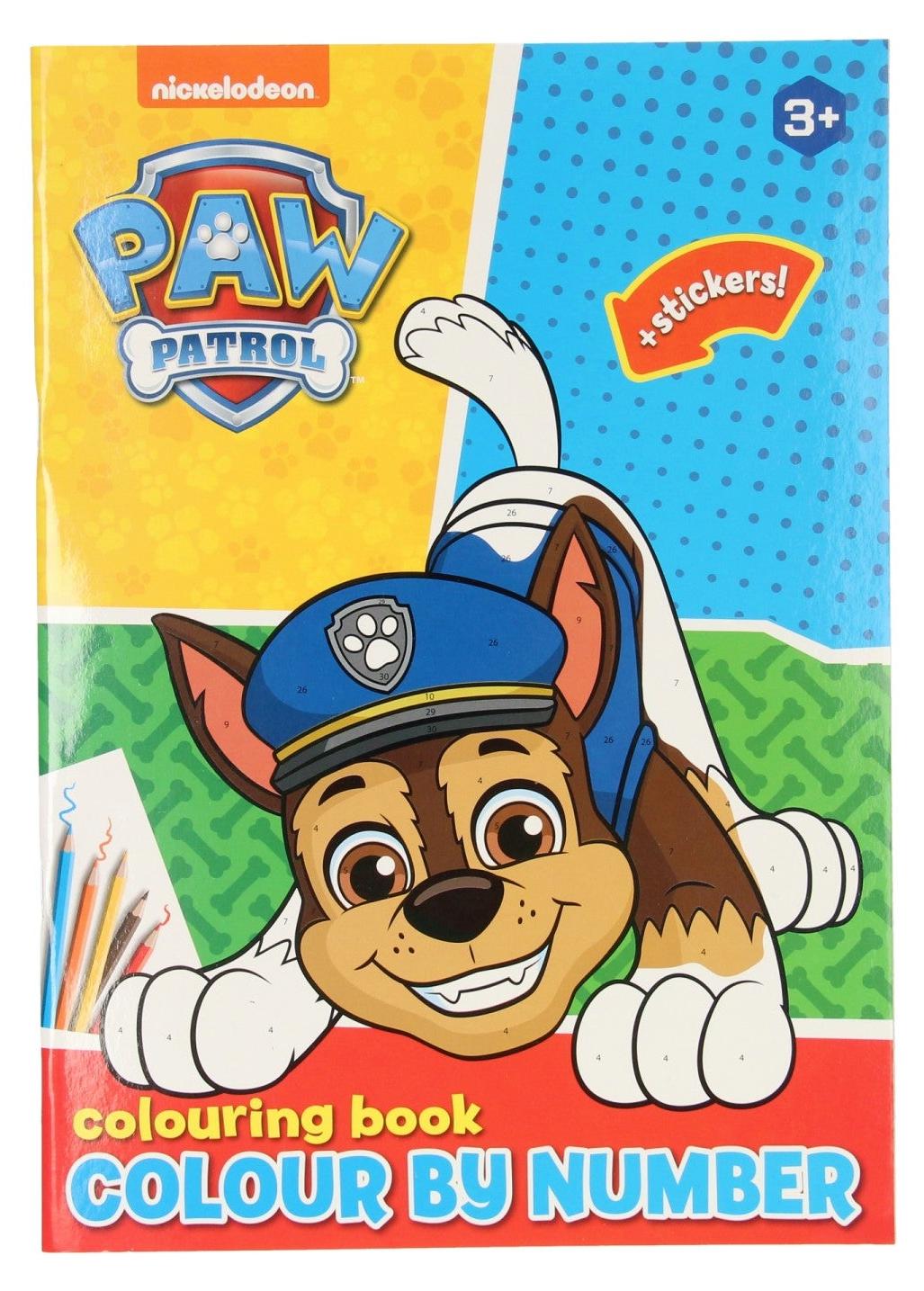 Wins Holland Gewinnt Holland Color by Number Paw Patrol B1100