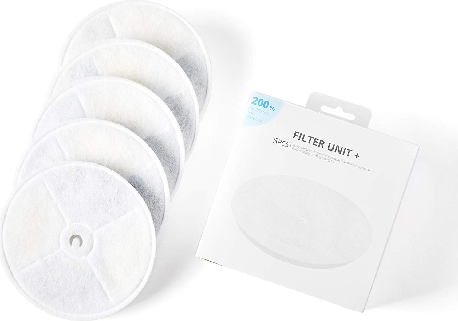 Fokelyi BN-PETKIT 5-teilige Filterkartusche zur Verwendung bei den Eau de Eau-Vertriebspartnern EVERSWEET 2.0 & 3.0 & CYBERTAIL KAU-ED-LYS-PH-20251031-120