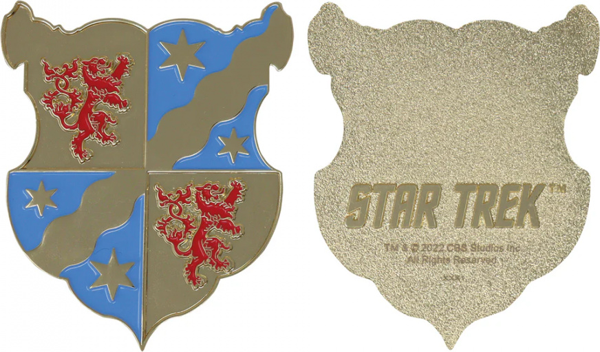 Fanatic Sammlermedaille Star Trek - Picard Family Crest Limited Edition