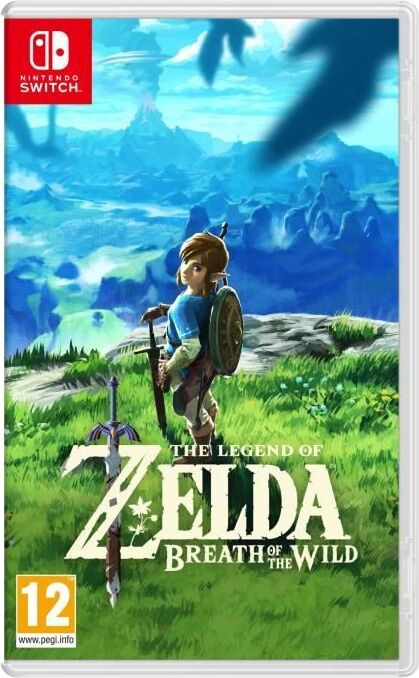 Nintendo The Legend of Zelda: Breath of the Wild Switch, Nintendo Switch, E10 + (starší 10 rokov), Fyzické médiá