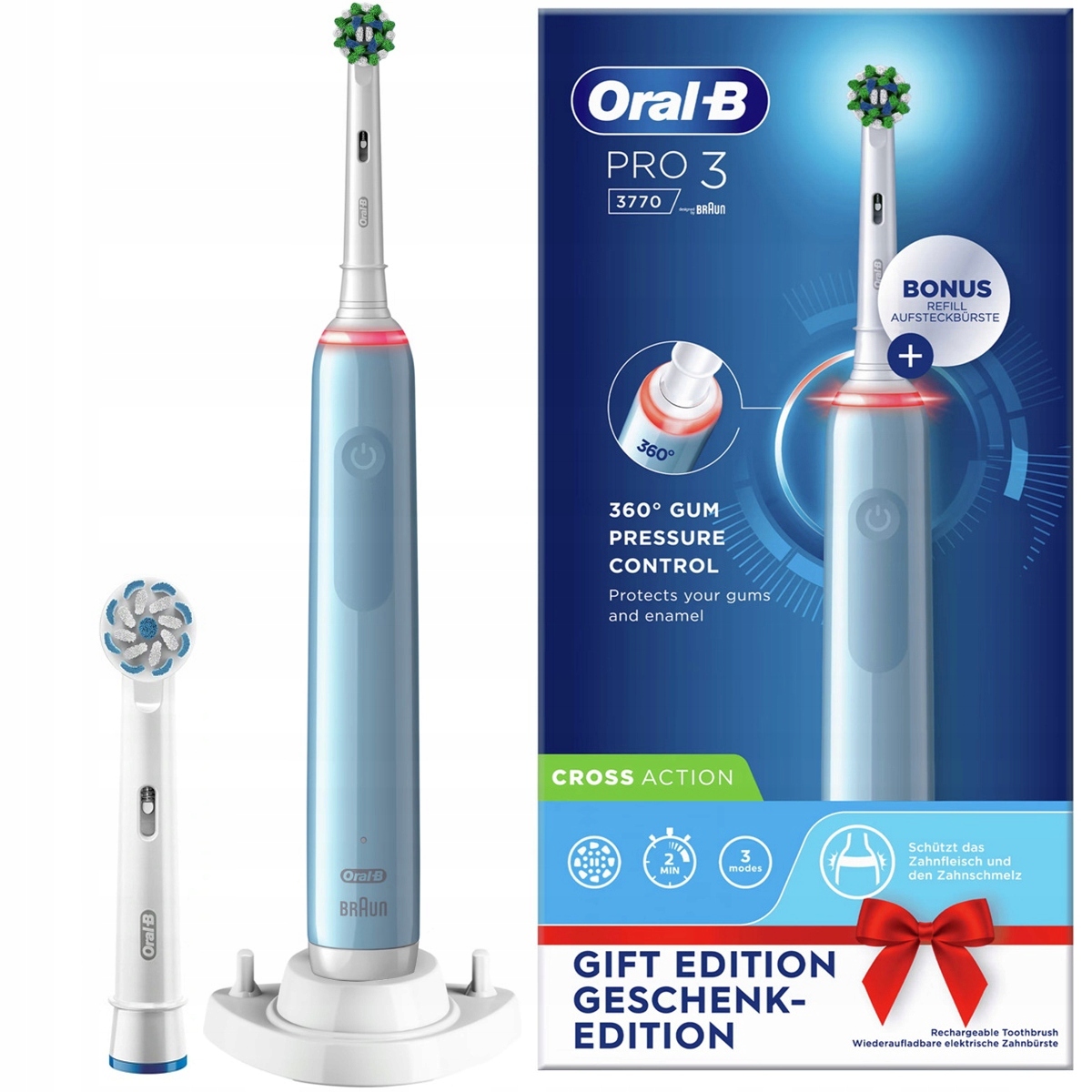 Zubná kefka Oral-B Pro 3 3770 Blue