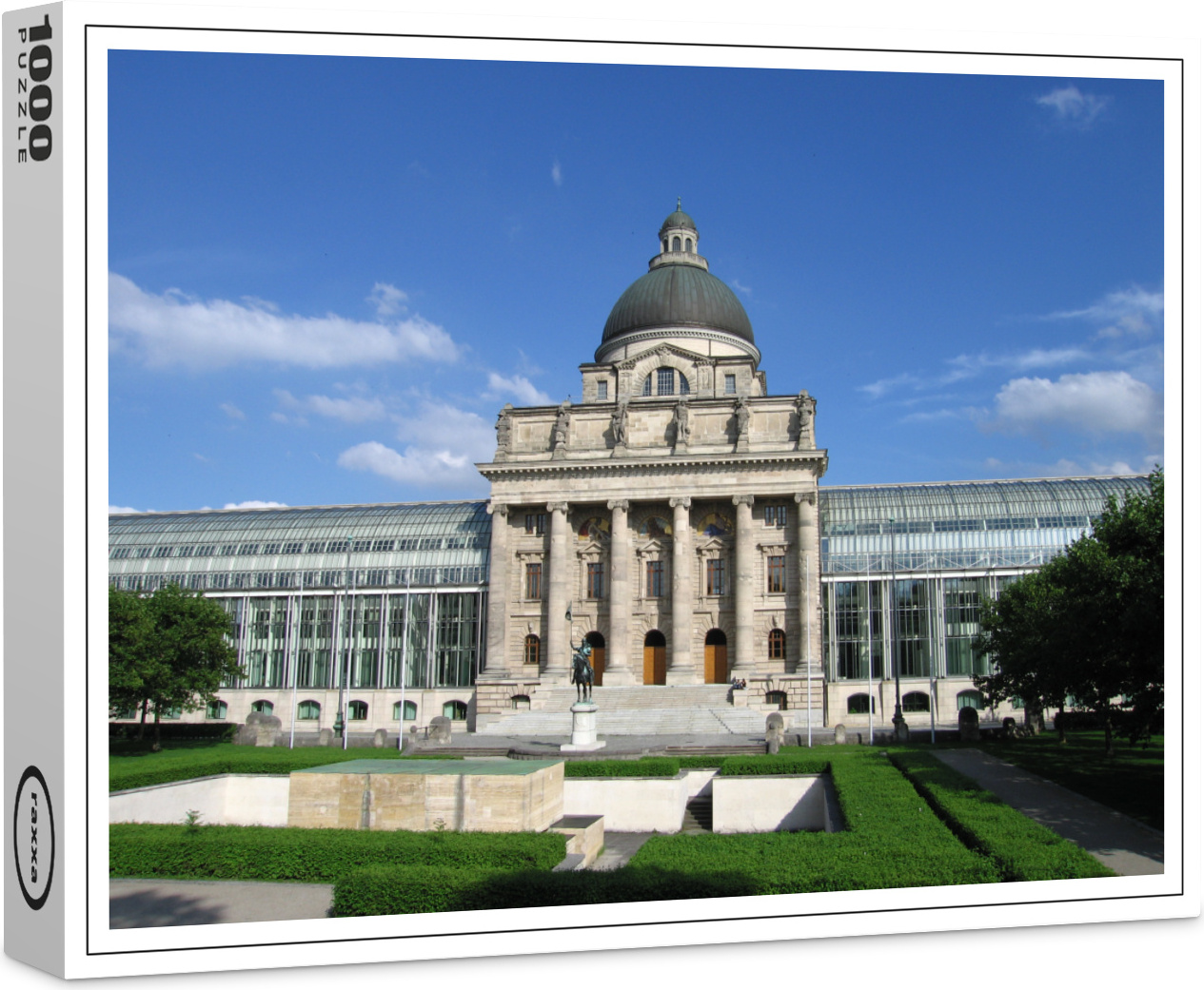 raxxa Premium-Puzzle "Bayerische Staatskanzlei in München", 1000 Teile 1-14270-16592-262