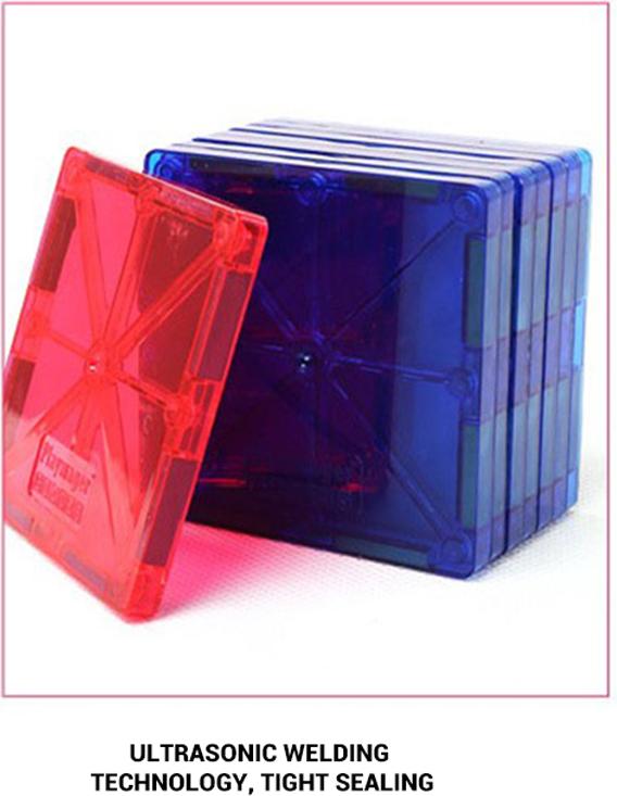 Gistuch Magnetisches Auto-LKW-Rad-Set, Blöcke, Magnetfliesen, Bauspielzeug für Jungen und Mädchen