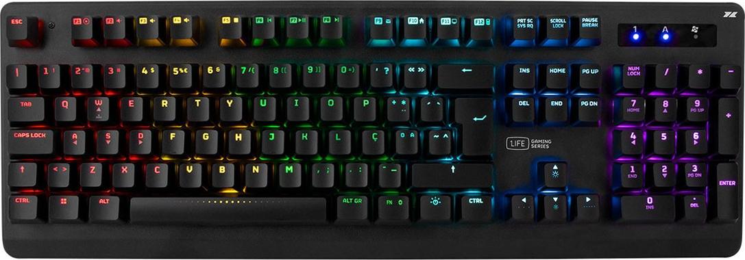 1Life gkb:mekan RGB Mechanische Tastatur Schwarz 04.826.002.00249