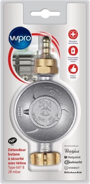 Butangasregler - Wpro dbb028