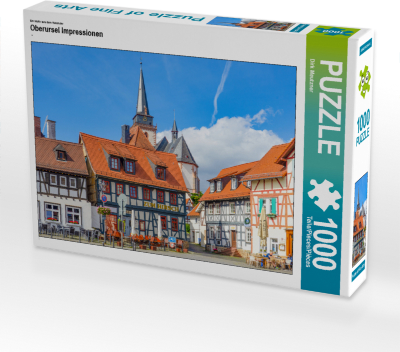 CALVENDO Puzzle Ein Motiv aus dem Kalender Oberursel Impressionen | 1000 Teile Lege-Größe 64x48cm Foto-Puzzle für glückliche Stunden
