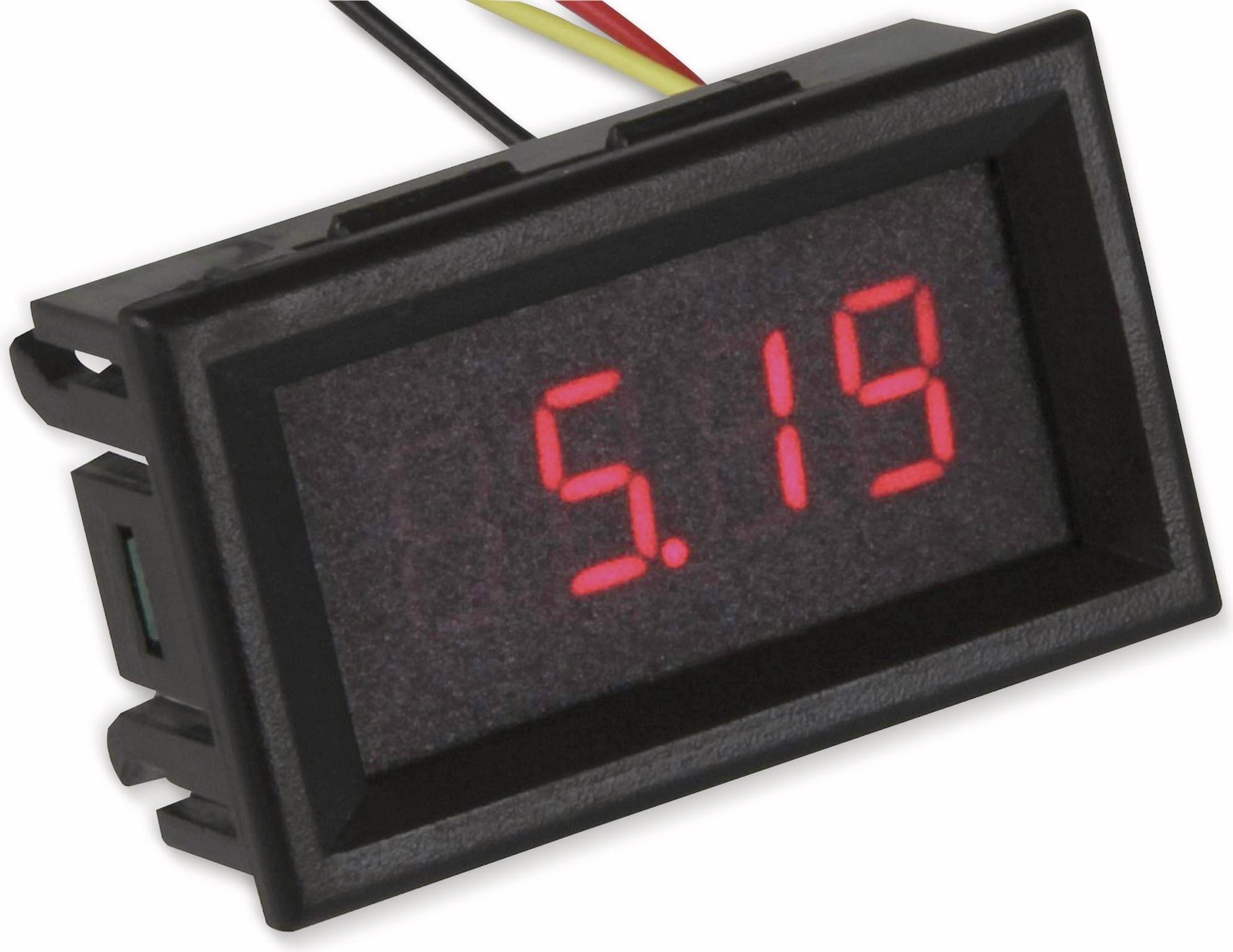 Joy-it Digitales Einbaumessgerät VM433 Digitales Voltmeter 4 Digit (com-vm433)