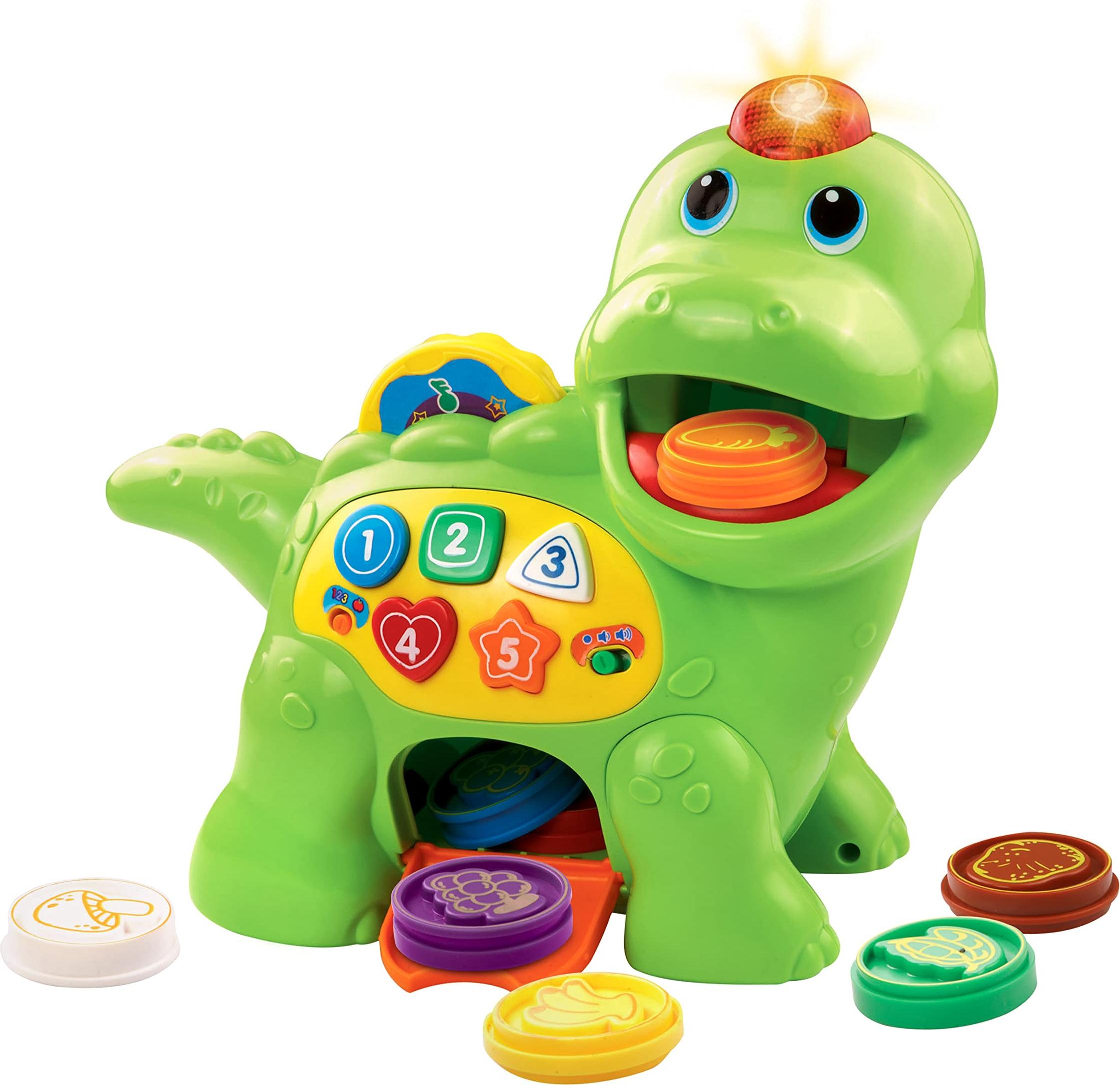 Vtech Baby Fütter Mich Dino – Interaktives Lernspielzeug für Kleinkinder 80-157704