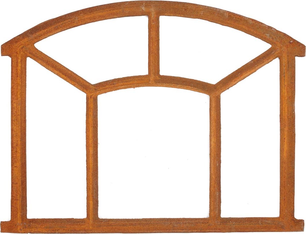 Aubaho Stallfenster Eisenfenster Scheunenfenster Eisen Fenster 62,5cm im Antik-Stil