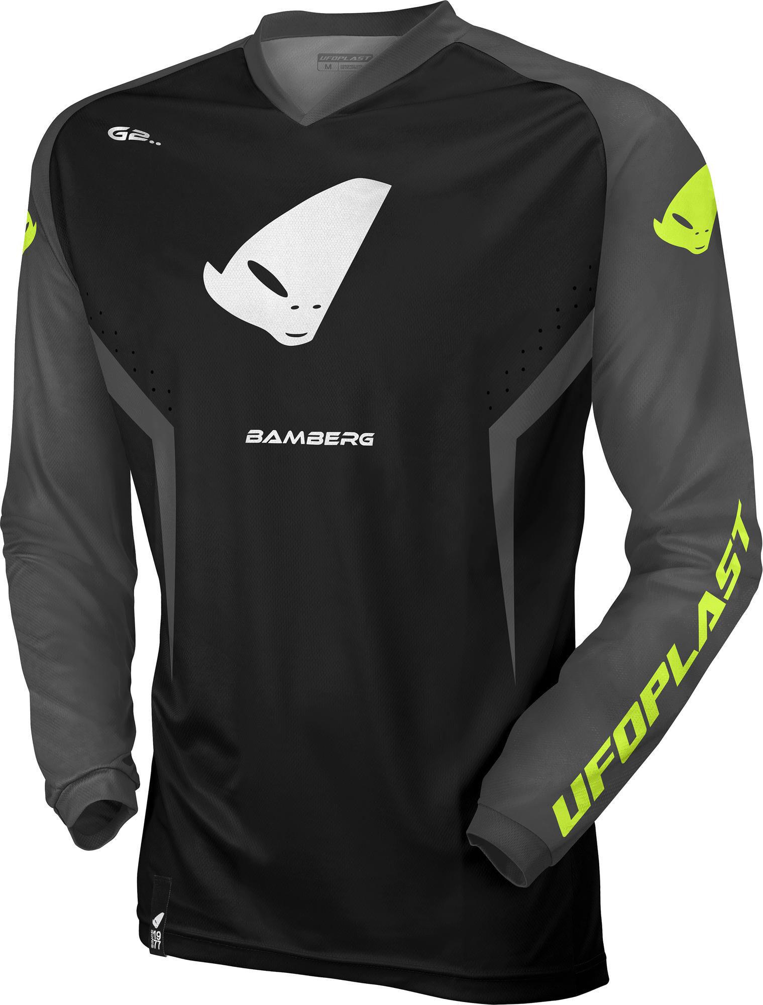 UFO Plast Trikot MX Bamberg, Herren MX Trikot UFO Bamberg grau Gr. xxl JE13001-EXXL