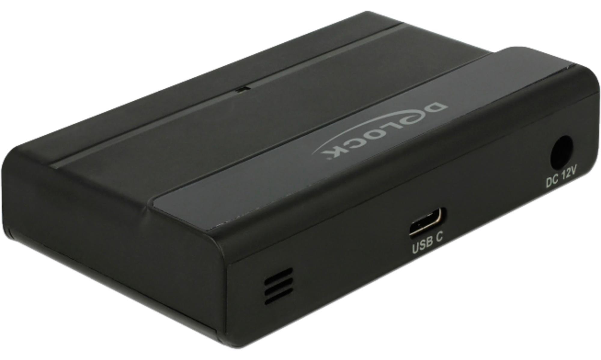 DeLOCK 64053, USB 3.2 Gen 2 (3.1 Gen 2) Type-C, USB 3.2 Gen 2 (3.1 Gen 2) Type-A, 10000 Mbit/s, Čierna, AC, 100 - 240 V
