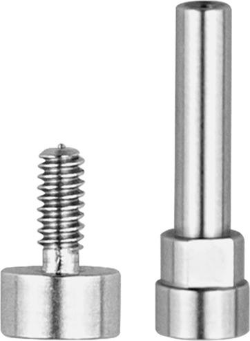 INF Náhradné skrutky pántov pre slúchadlá Bose QC35/35 II/45/SE - zliatina zinku