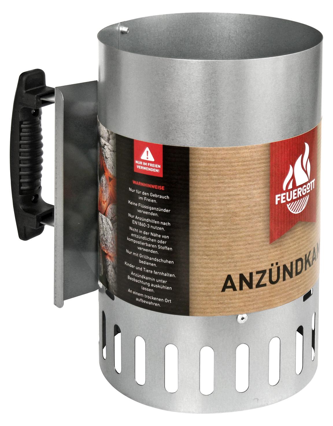 FEUERGOTT Anzündkamin Premium BIG XXL