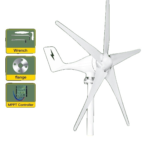 OEM Windturbinegenerator, 2000w Leistung, e Energieerzeugung, 12V, Mit Mppt-Regler, 2000W 2442