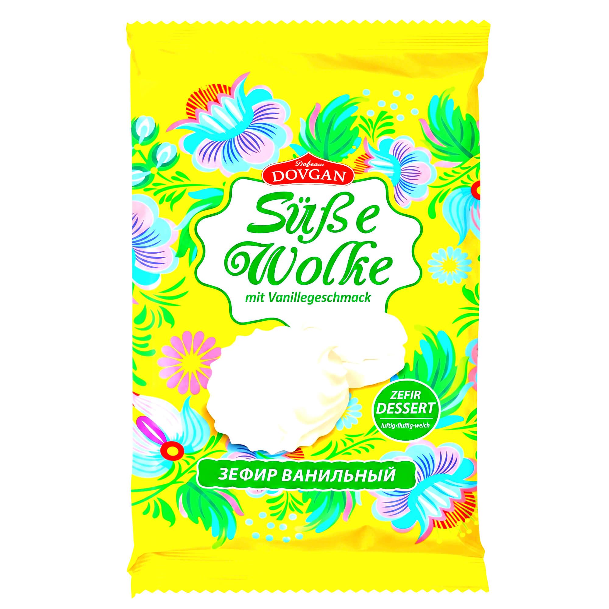 Sonstige Dovgan Schaumzuckerware Zefir mit Vanillegeschmack 240g