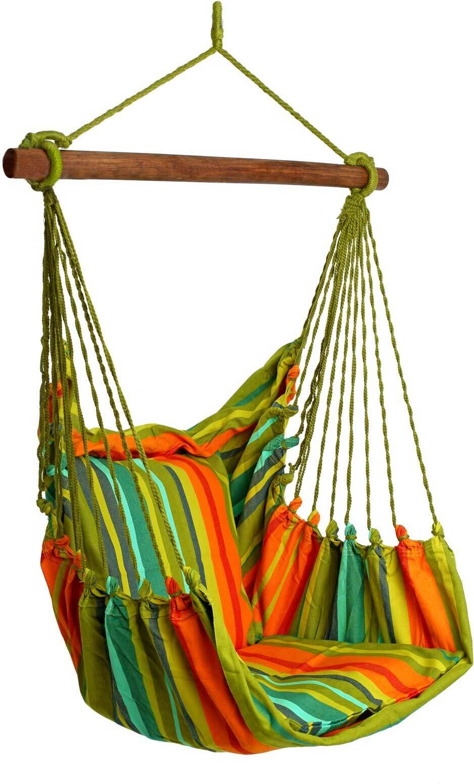 maDDma Hängesessel RELAX XL Streifendesign, aus Baumwolle, bis 120kg, ohne Kissen 70029HC10188