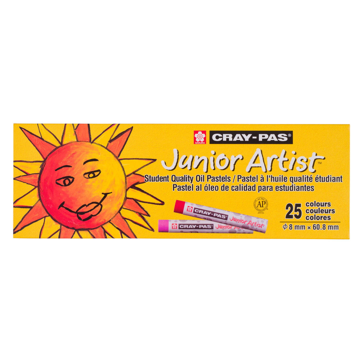 Sakura Ölpastell-Set - Cray-Pas Junior Artist 25 Farben für Kinder 3499206