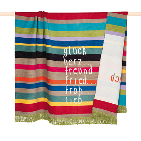 PAD home design concept Decke "Letters" multi 150x200 cm 11602