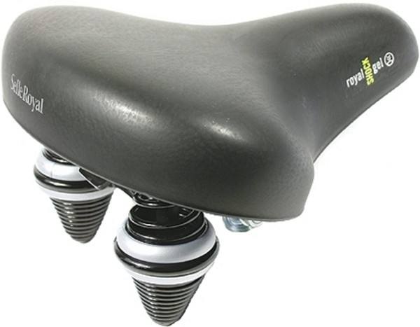 Selle Royal Sattel Classic Royal Shock 25 Cm Unisex Schwarz 265717