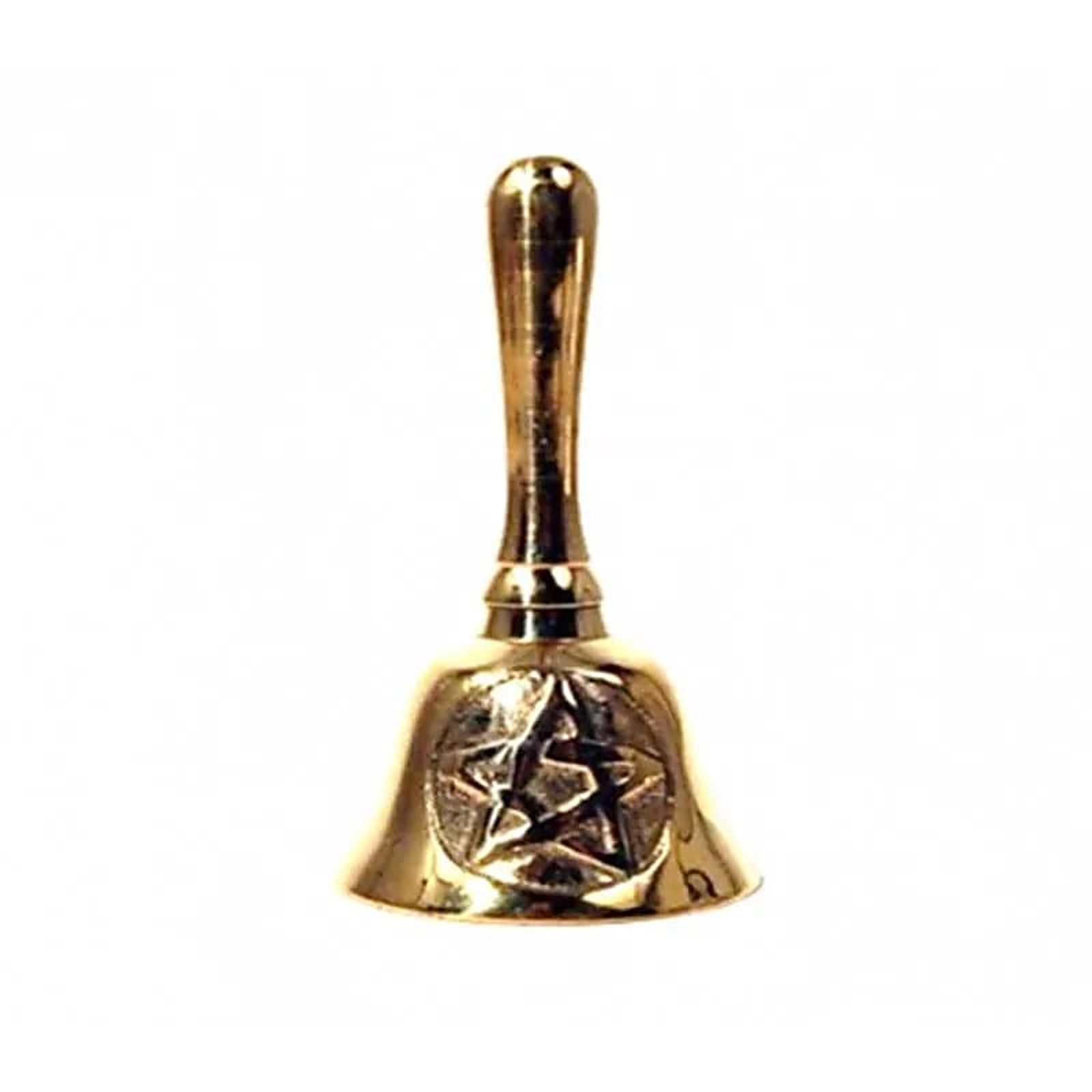 Bahadra Glocke Pentagramm -- 9.5x4.5 cm 16242+