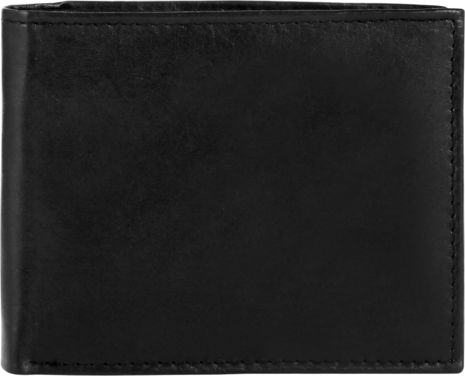 Akzent Herren Geldbörse aus Echtleder, Querformat