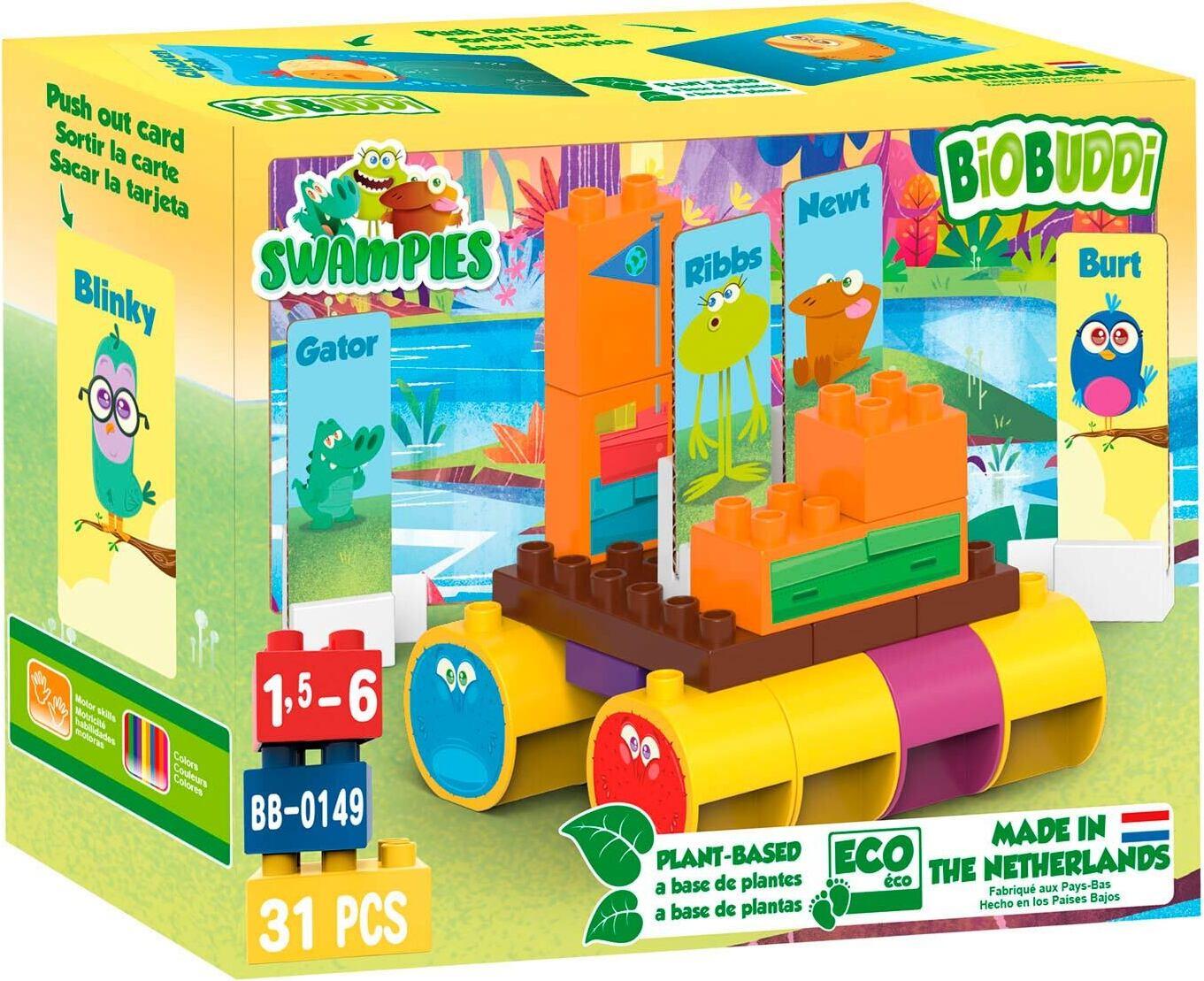 BiOBUDDi Swampies Swamp Raft, Bausatz, 1,5 Jahr(e), 31 Stück(e), 452 g BB-0149