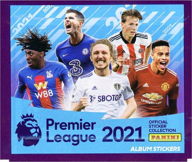 Panini Football Premier League 2021 - Sammelsticker - 1 Tüte