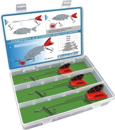 Jenzi Köderfisch Auftriebs-System 3er Set