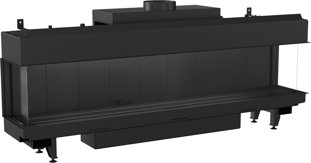 Plynový krb Leo 200 Triple Glazing Propan ∅ 130/200 12,5 kW